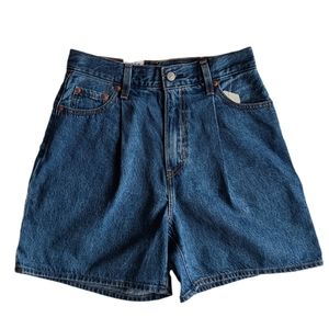 Levi's Super High Rise Ribcage Shorts